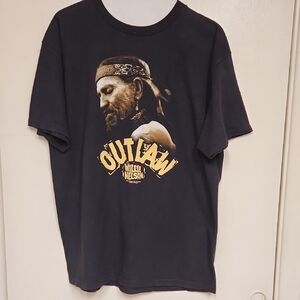 Zion Rootswear Black Short Sleeve Tee Outlaw Design